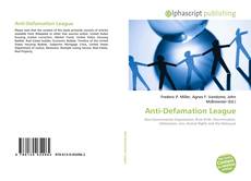 Borítókép a  Anti-Defamation League - hoz