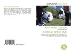 Capa do livro de Geelong Football Club 