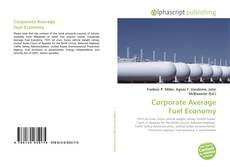 Capa do livro de Corporate Average Fuel Economy 