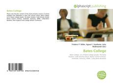 Capa do livro de Bates College 