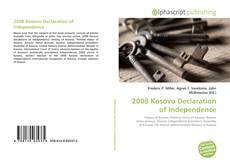Обложка 2008 Kosovo Declaration of Independence