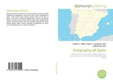 Обложка Geography of Spain