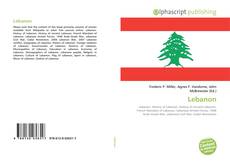 Lebanon的封面