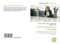 Capa do livro de California Institute of Technology 