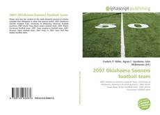 Bookcover of 2007 Oklahoma Sooners football team