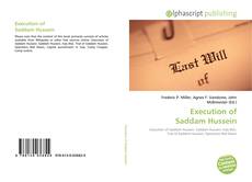 Buchcover von Execution of Saddam Hussein
