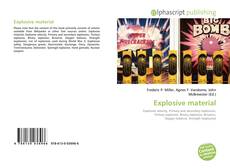 Capa do livro de Explosive material 