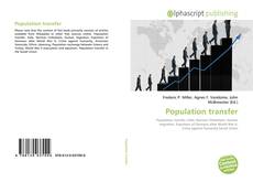 Capa do livro de Population transfer 