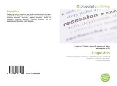 Bookcover of Linguistics