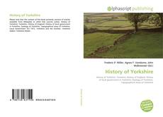 Capa do livro de History of Yorkshire 