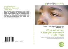 Borítókép a  African-American Civil Rights Movement (1896–1954) - hoz