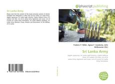 Capa do livro de Sri Lanka Army 