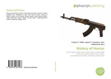Capa do livro de History of Hamas 
