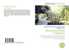 Copertina di Massacres of Poles in Volhynia