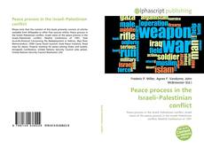 Capa do livro de Peace process in the Israeli–Palestinian conflict 