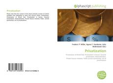 Bookcover of Privatization