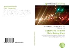 Bookcover of Automatic Number Plate Recognition