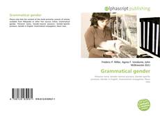 Couverture de Grammatical gender