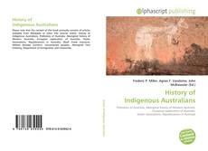 Couverture de History of Indigenous Australians