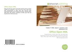 Bookcover of Office Open XML