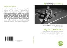 Bookcover of Big Ten Conference
