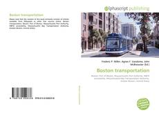 Borítókép a  Boston transportation - hoz