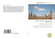 Buchcover von House of Lords