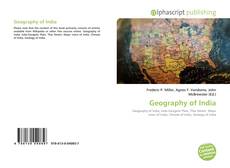 Buchcover von Geography of India