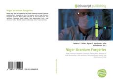Buchcover von Niger Uranium Forgeries