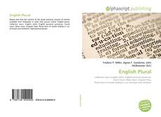 Buchcover von English Plural