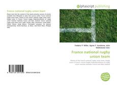 Buchcover von France national rugby union team