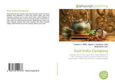 Borítókép a  East India Company - hoz