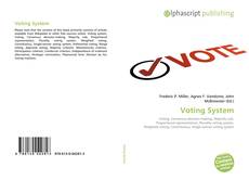 Bookcover of Voting System
