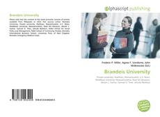 Borítókép a  Brandeis University - hoz