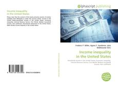Bookcover of Income inequality in the United States