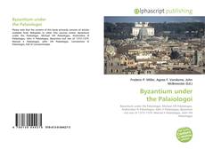 Byzantium under the Palaiologoi kitap kapağı