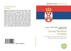 Bookcover of Foreign Relations of Serbia