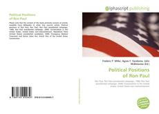 Bookcover of Political Positions of Ron Paul