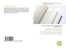 Bookcover of Culture of Jersey