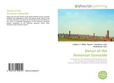 Bookcover of Denial of the Armenian Genocide