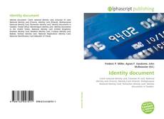 Couverture de Identity document