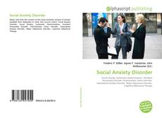 Обложка Social Anxiety Disorder