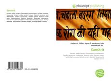 Bookcover of Sanskrit