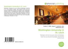 Borítókép a  Washington University in St. Louis - hoz