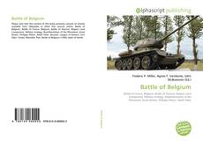 Capa do livro de Battle of Belgium 