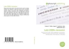 Bookcover of Late-2000s recession