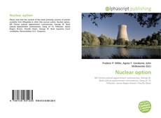 Buchcover von Nuclear option
