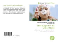 Buchcover von Child support in the United States