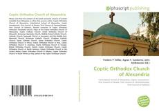 Buchcover von Coptic Orthodox Church of Alexandria