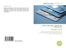 Borítókép a  Credit card - hoz